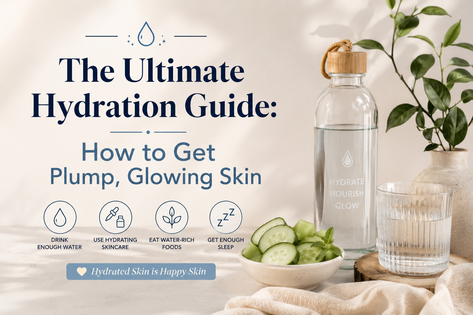 The Ultimate Hydration Guide: How to Get Plump, Glowing Skin