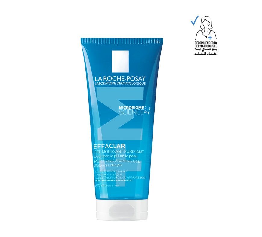 La Roche-Posay Effaclar Purifying Face Foaming Gel for Oily & Sensitive Skin, 200ml product image