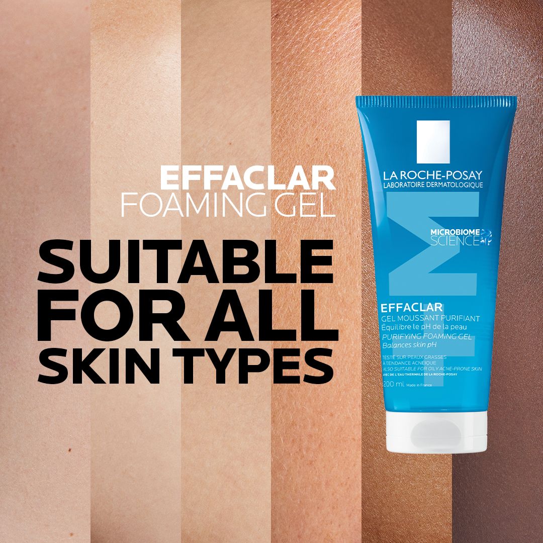 La Roche-Posay Effaclar Purifying Face Foaming Gel for Oily & Sensitive Skin, 200ml product image 4