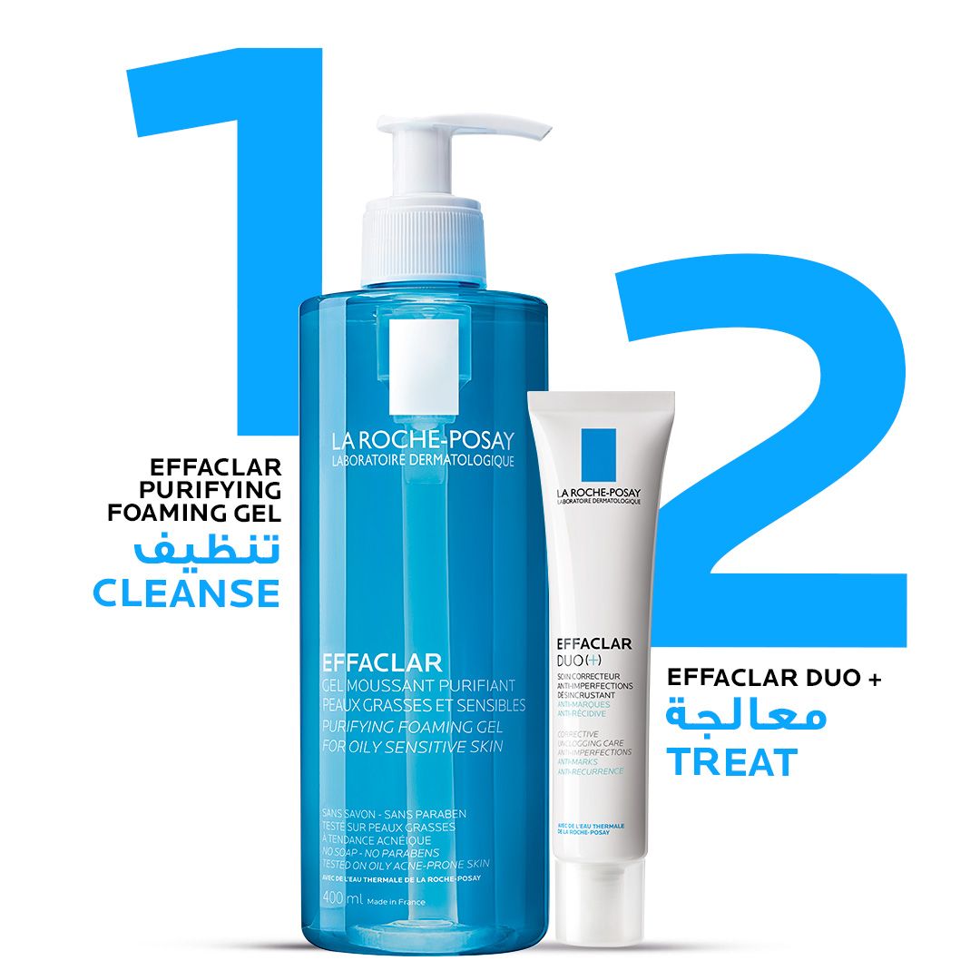 La Roche-Posay Effaclar Purifying Foaming Gel for Oily Sensitive Skin, 400ml product image 4