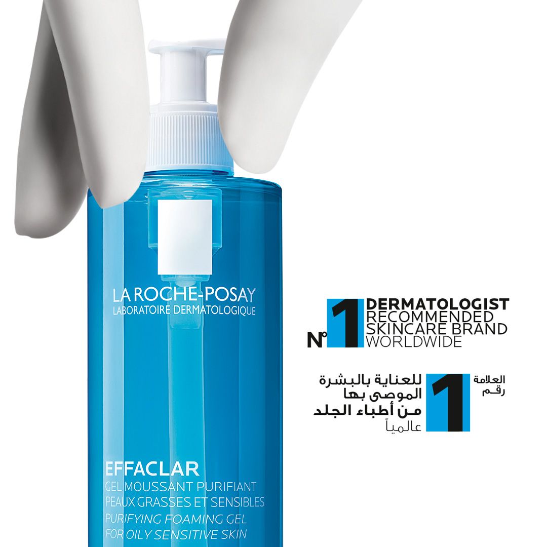 La Roche-Posay Effaclar Purifying Foaming Gel for Oily Sensitive Skin, 400ml product image 5