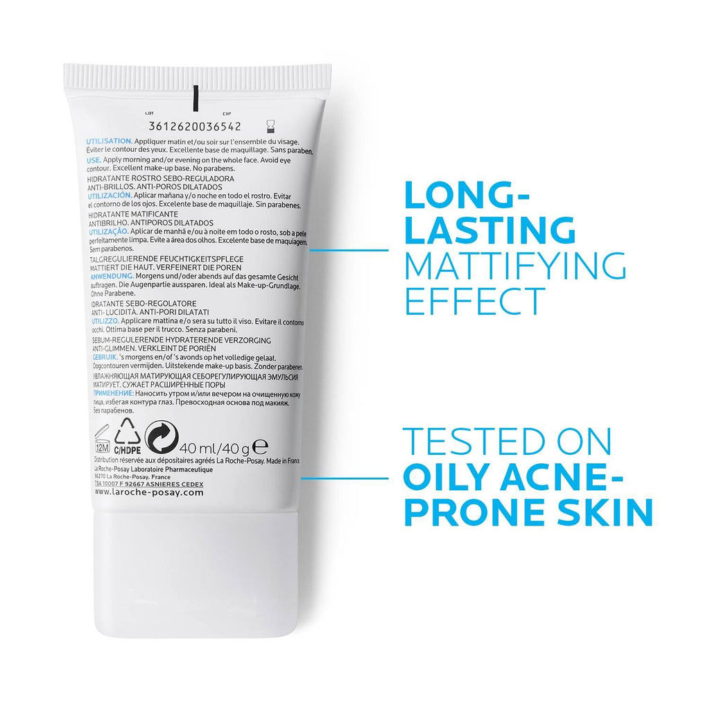 La Roche-Posay Effaclar Mat Anti-Shine Oil Control Moisturizer, 40ml product image 3