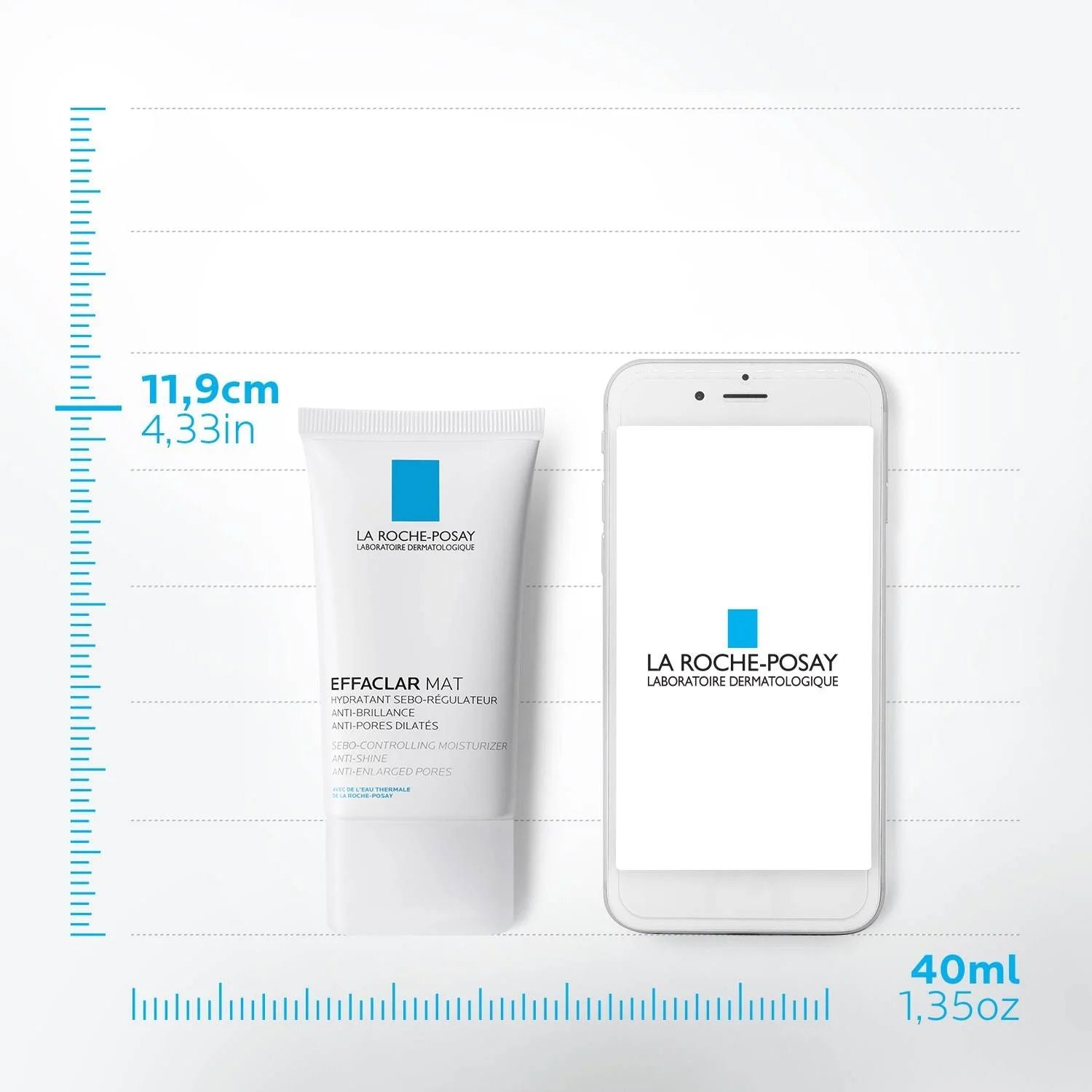 La Roche-Posay Effaclar Mat Anti-Shine Oil Control Moisturizer, 40ml product image 4
