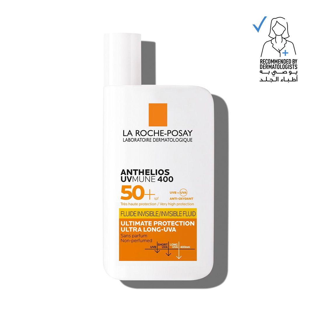 La Roche-Posay Anthelios Uvmune 400 Invisible Water-Resistant Sunscreen SPF50+, 50ml product image