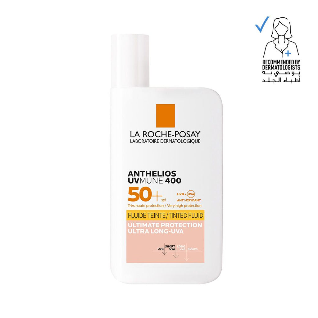 La Roche-Posay Anthelios 400 Water & Sweat Resistant Tinted Facial Sunscreen for Sensitive Skin SPF50+, 50ml product image