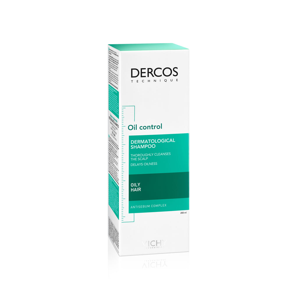 Vichy Dercos Oil Correct Shampoo for Oily Hair, 200ml product image 3