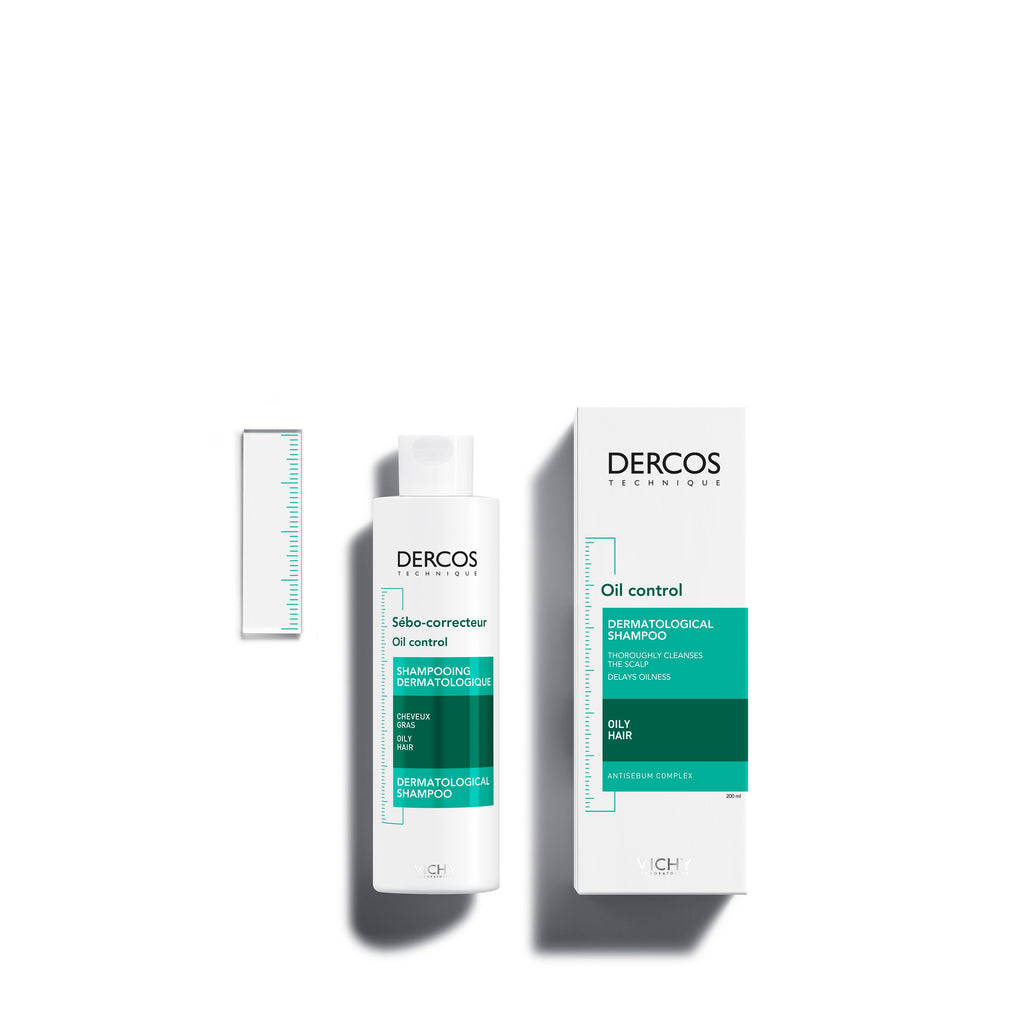 Vichy Dercos Oil Correct Shampoo for Oily Hair, 200ml product image 4