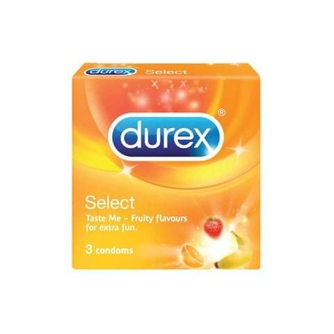 Durex Select Flavours Condoms 3 Pieces
