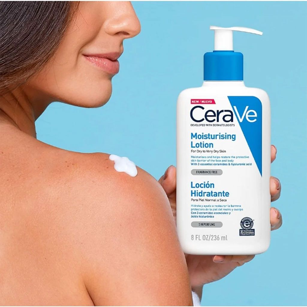 CeraVe Moisturizing Lotion for Normal to Dry Skin with Hyaluronic Acid, 236ml product image 4