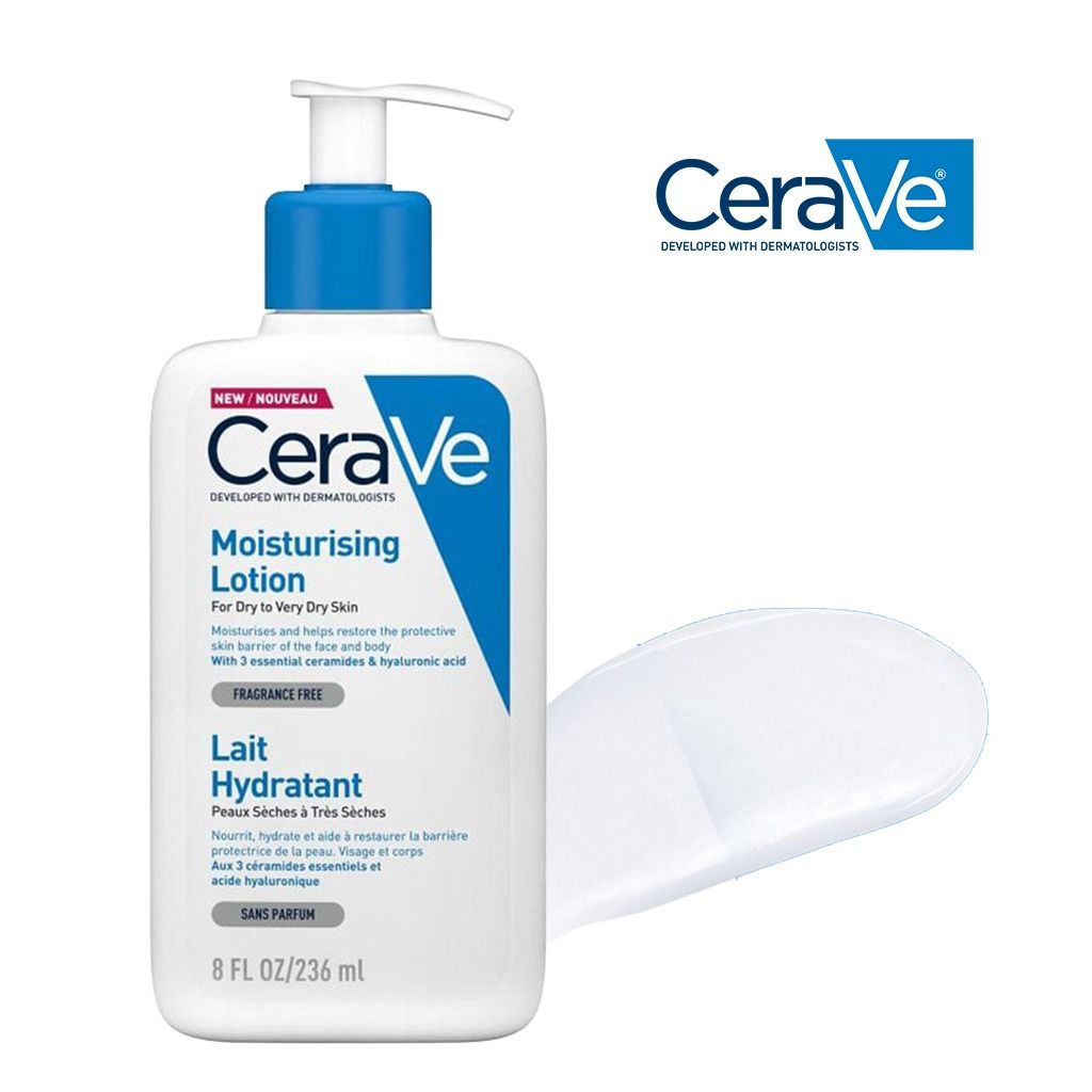 CeraVe Moisturizing Lotion for Normal to Dry Skin with Hyaluronic Acid, 236ml product image 8