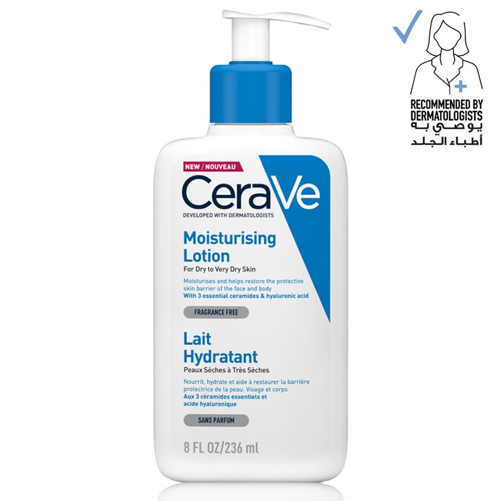 CeraVe Moisturizing Lotion for Normal to Dry Skin with Hyaluronic Acid, 236ml product image 9