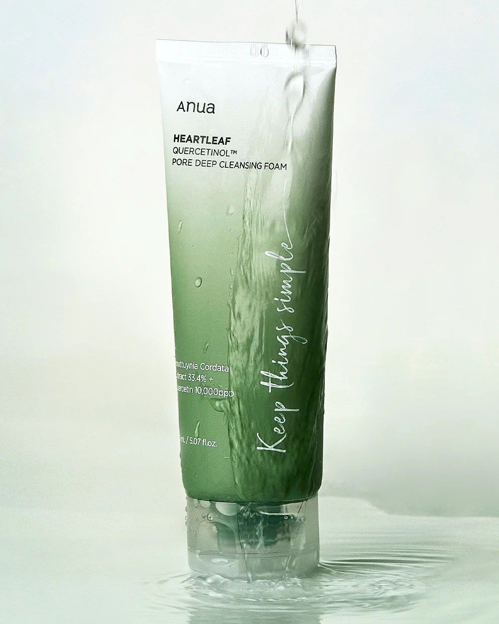 Anua Deep Cleansing Foam Heartleaf Quercetinol Pore Cleanser, 150ml product image 2