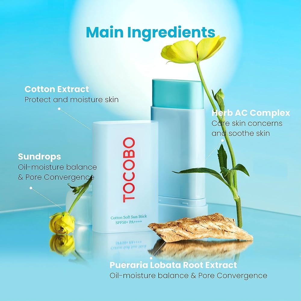 Tocobo Cotton Soft Sun Stick SPF50+ PA++++, 19g product image 2