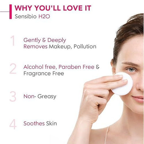 Bioderma Sensibio H2O Make-up Remover for Sensitive Skin, 250ml product image 2