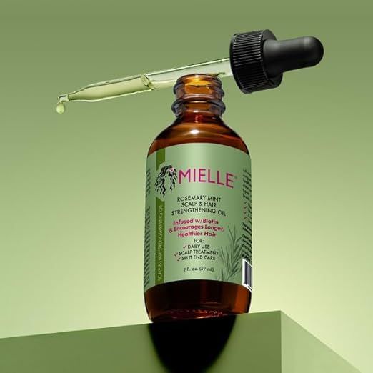 Mielle Rosemary Mint Strengthening Scalp & Hair Oil with Biotin, 59ml product image 2