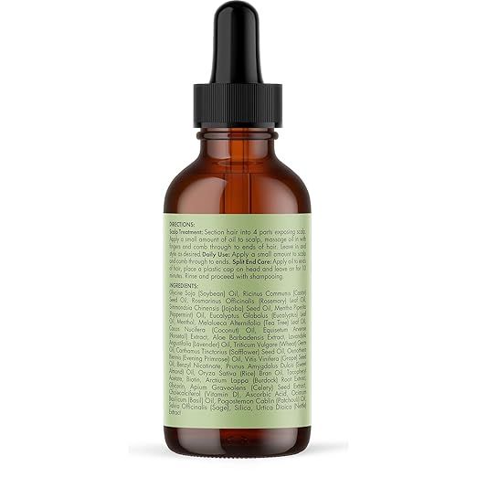 Mielle Rosemary Mint Strengthening Scalp & Hair Oil with Biotin, 59ml product image 3