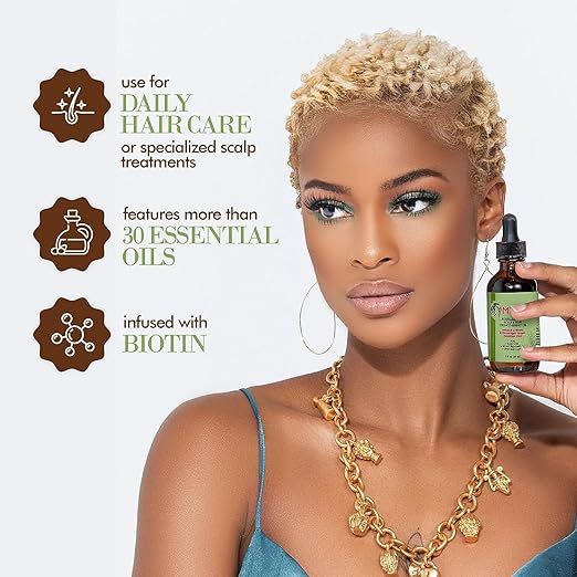 Mielle Rosemary Mint Strengthening Scalp & Hair Oil with Biotin, 59ml product image 4