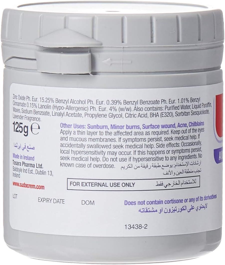 Sudocrem Antiseptic Healing Cream, 125g product image 2