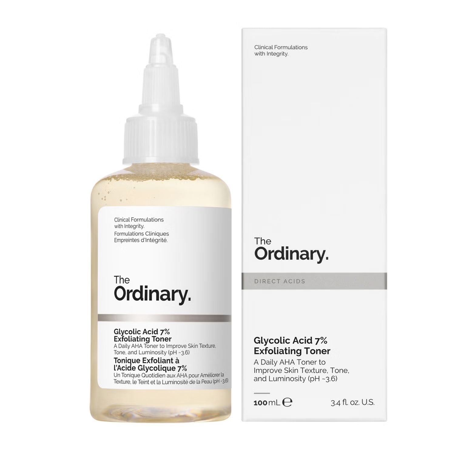 The Ordinary Glycolic Acid 7% Exfoliating Toning, 240ml product image 2