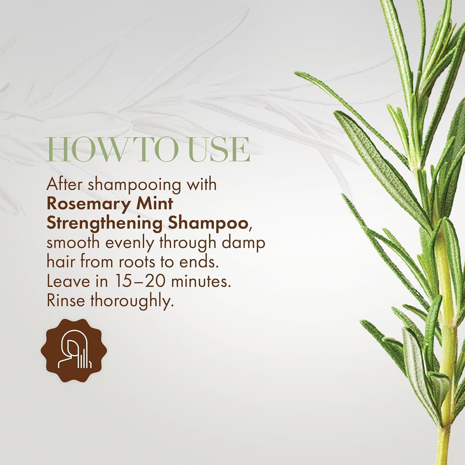 Mielle Growth Enhancer & Strengthening Hair Mask with Rosemary, Mint & Biotin, 340g product image 3