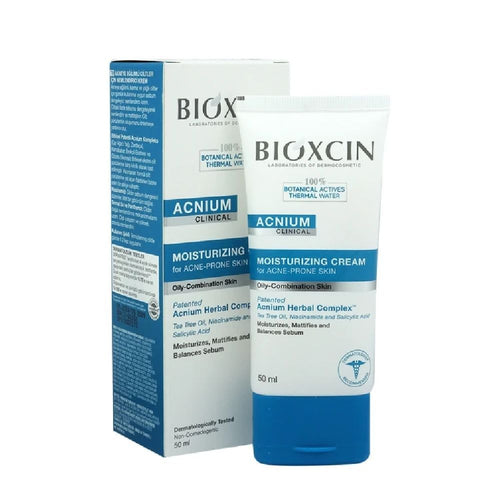 Bioxcin Acnium Moisturizing Cream For Oily Combination Skin, 50ml product image
