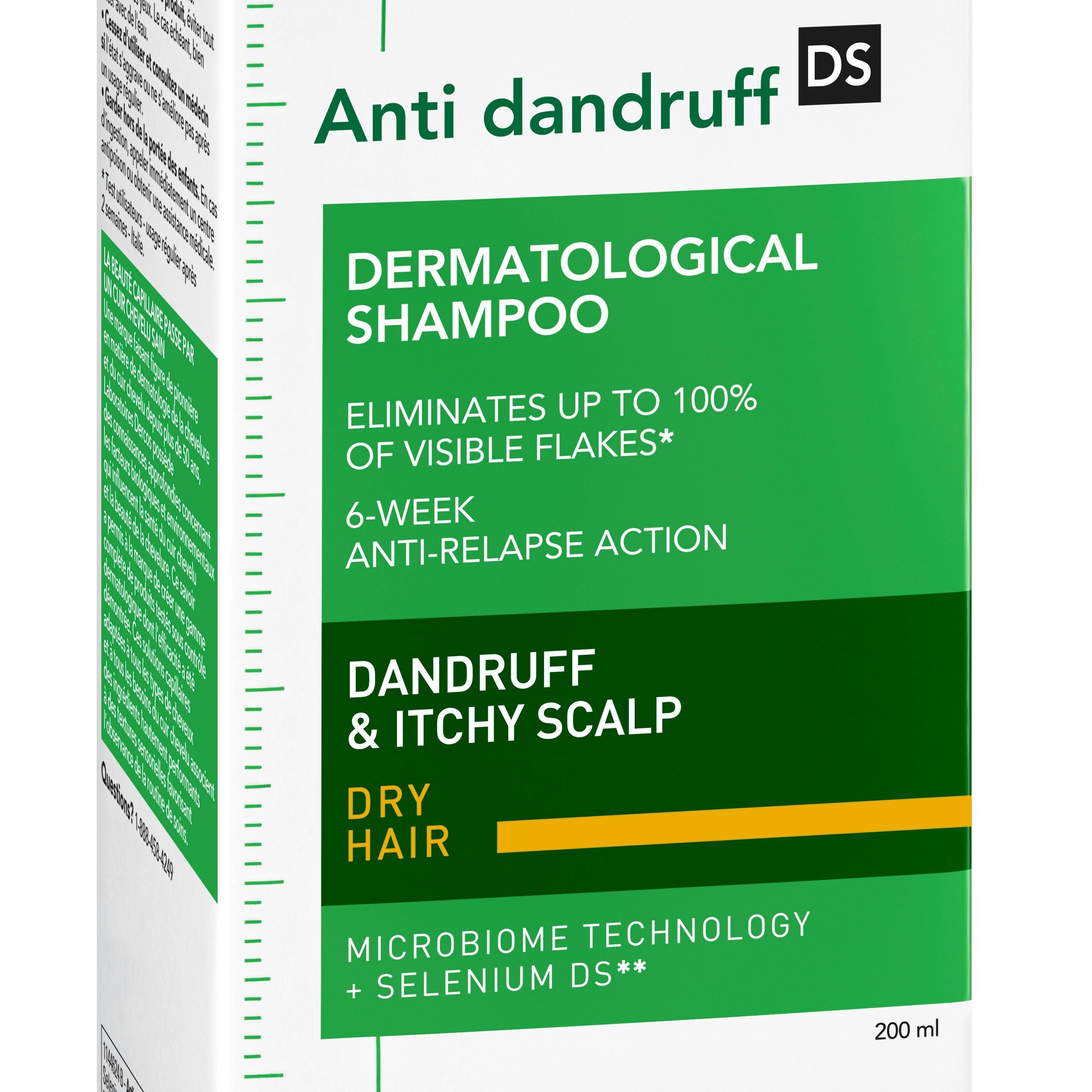 Vichy Dercos Anti Dandruff Shampoo for Dry Hair, 200ml product image 2