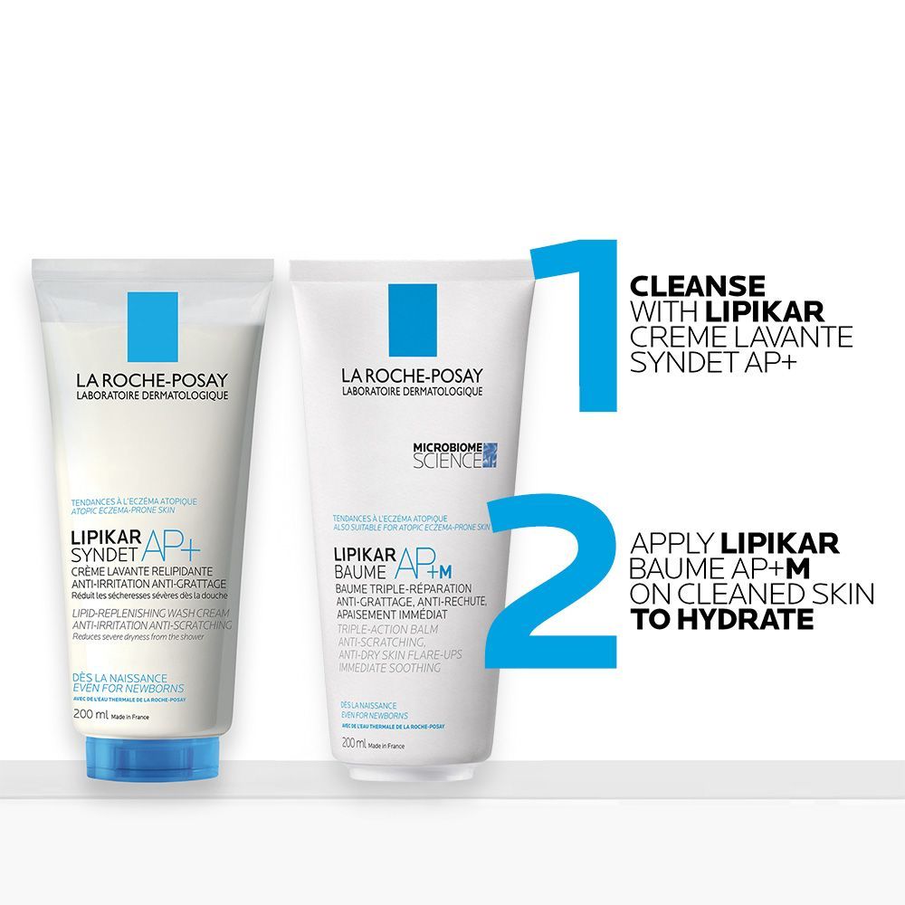 La Roche-Posay Lipikar Baume Ap+M Moisturizing for Dry and Eczema-Prone Skin, 200ml product image 3