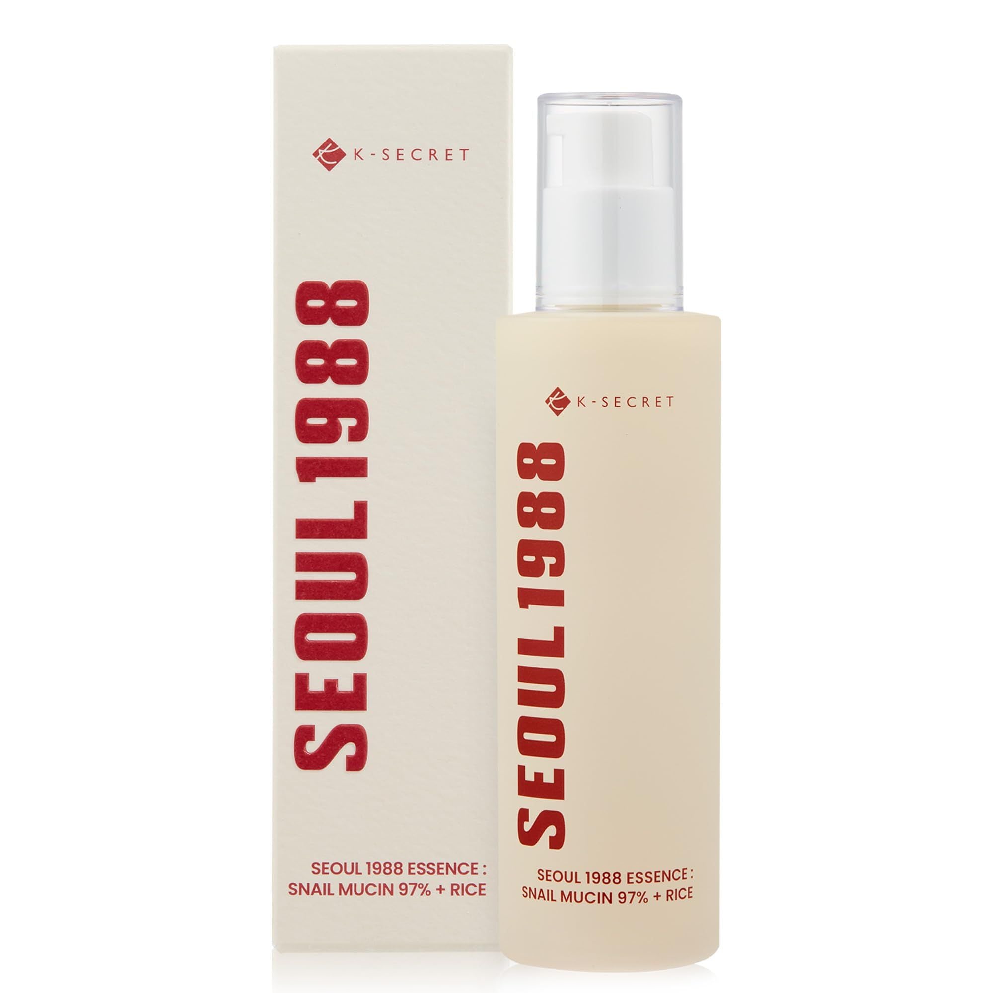 K-secret Seoul 1988 Essence Snail Mucin 97% + Rice, 100ml product image