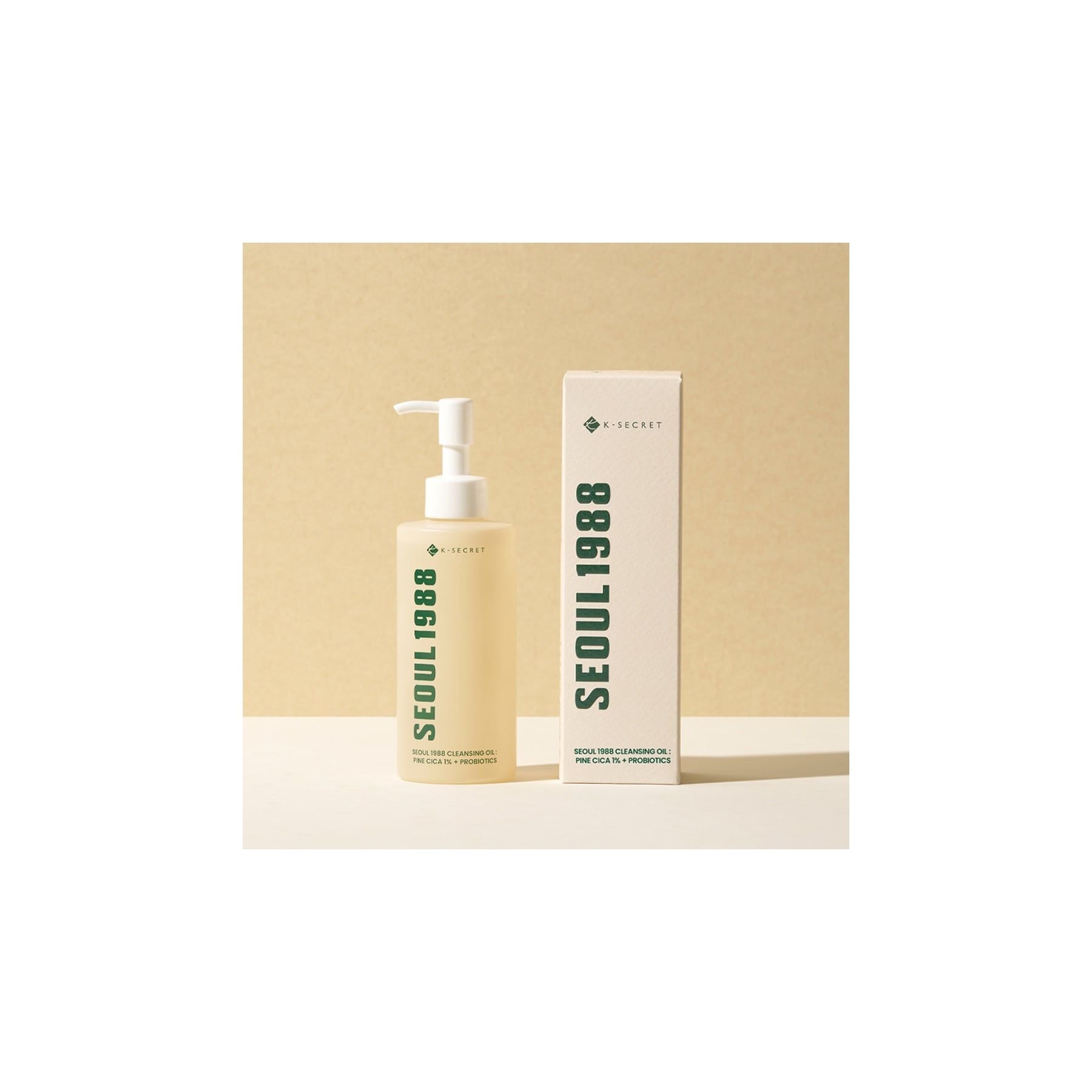 K-secret Seoul 1988 Pine Cica 1% + Probiotics Cleansing Oil, 200ml product image