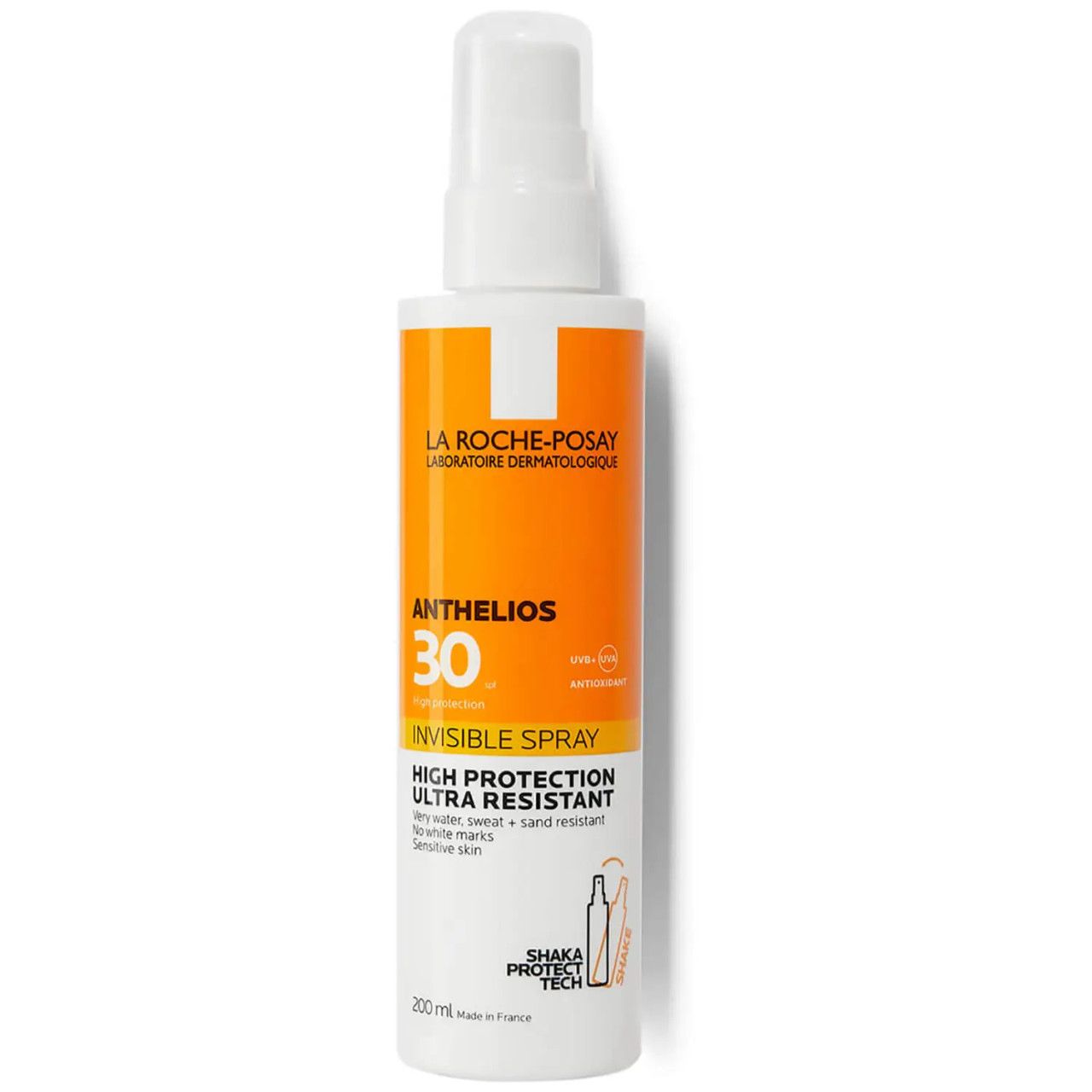 La Roche-Posay Anthelios High Protection & Ultra Water Resistant Sunscreen Spray for Sensitive Skin SPF30, 200ml product image