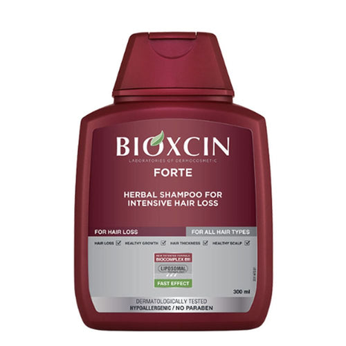 Bioxcin Forte herbal Shampoo for intensive hair loss for all hair types 300ml product image