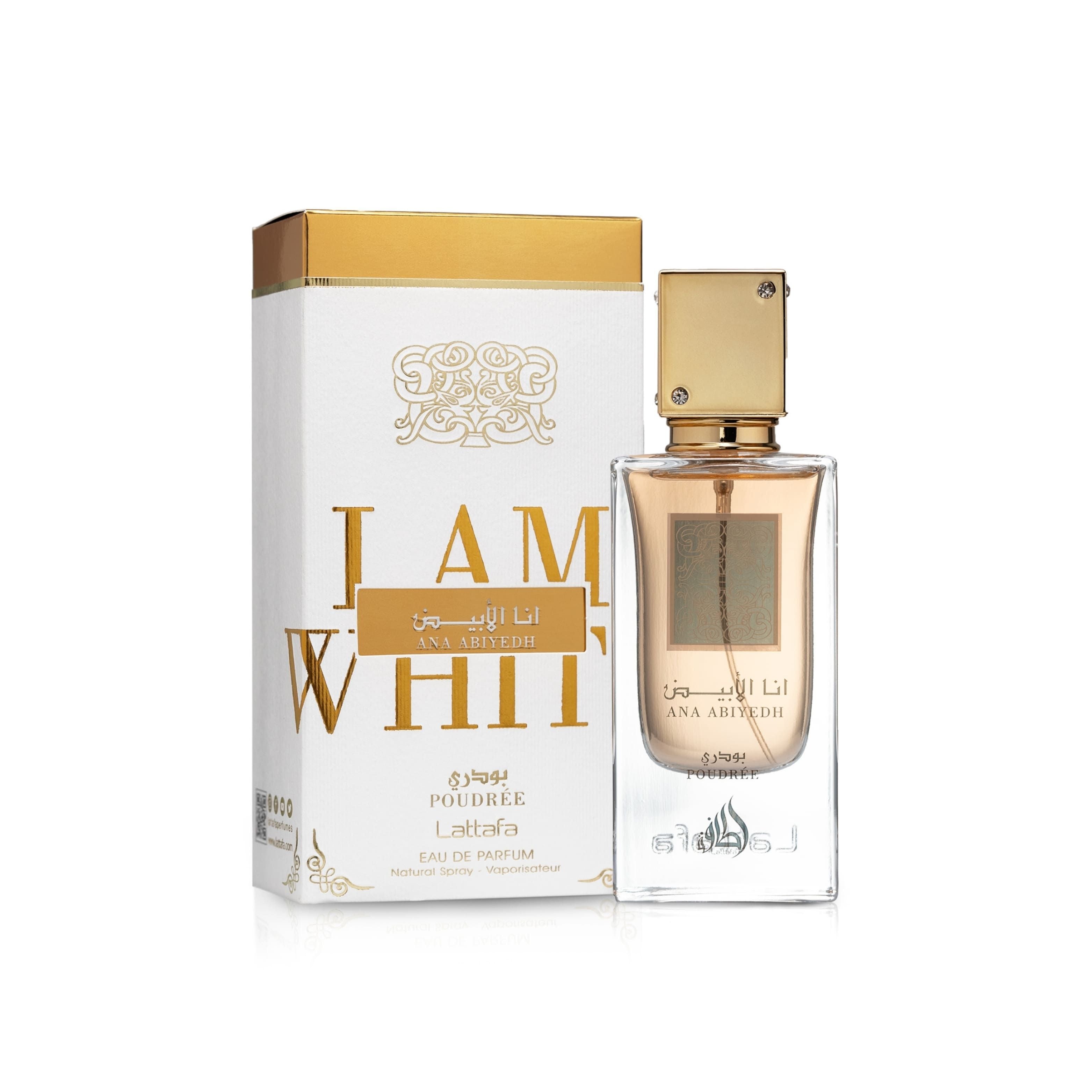 Lattafa Poudree Ana Abiyedh Eau de Parfum, 100ml product image