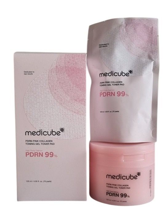Medicube Pdrn Pink Collagen Toning Gel Toner Pad, 70 Pads product image