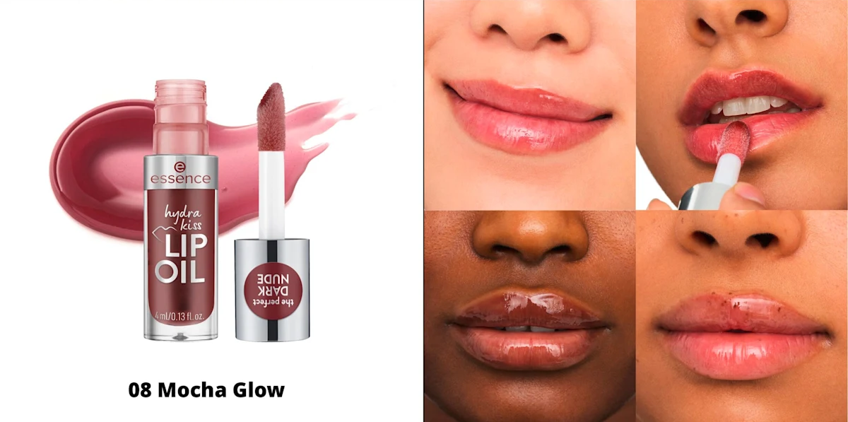 Essence Hydra Kiss Lip Oil Mocha Glow 08 product image 3