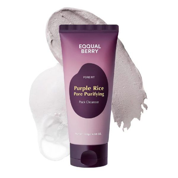 Eqqualberry Purple Rice Pore Purifying Cleanser, 130g product image