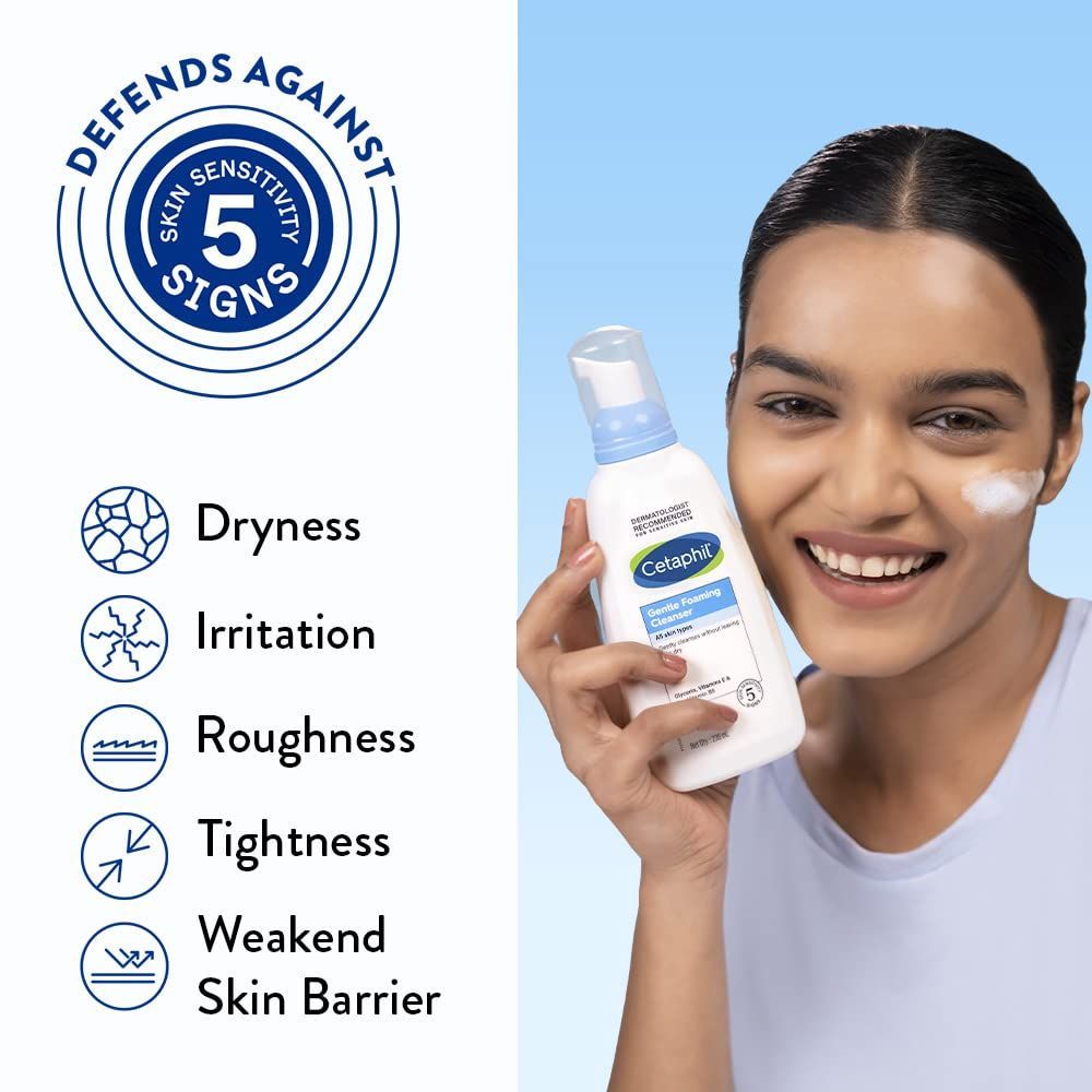 Cetaphil Gentle Skin Foaming Cleancer 236 ml product image 5