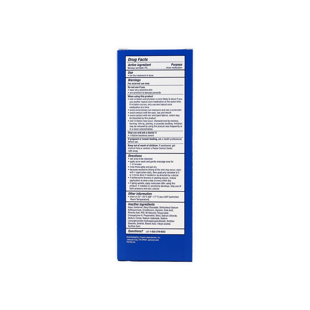 PanOxly Acne Creamy Wash for Face & Body, 170g product image 2