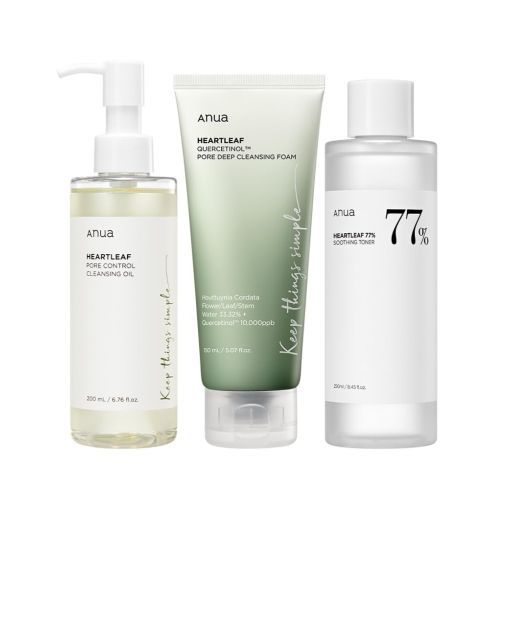 Anua Heartleaf Cleansing Oil & Foam, 200ml