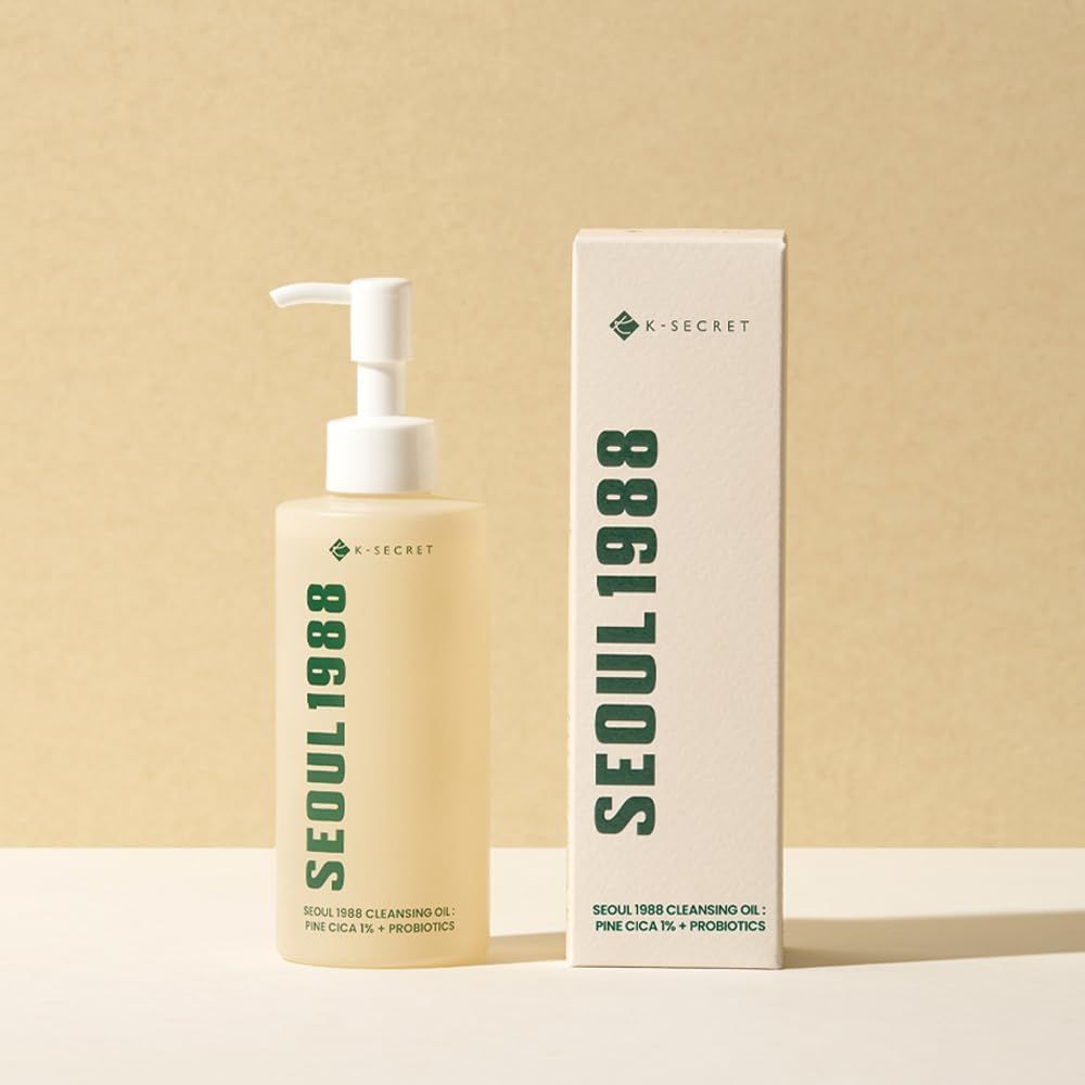 K-secret Seoul 1988 Pine Cica 1% + Probiotics Cleansing Oil, 200ml product image 2