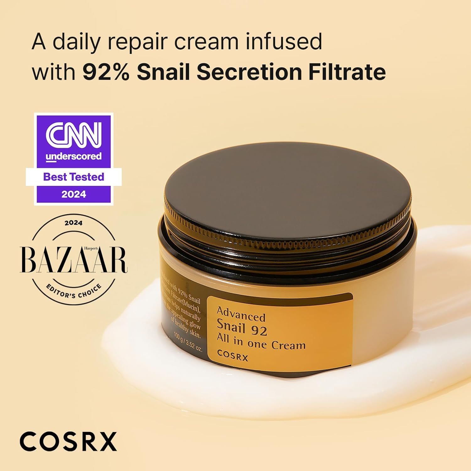 Cosrx Advanced Snail 92 All In One Cream, 100g product image 3