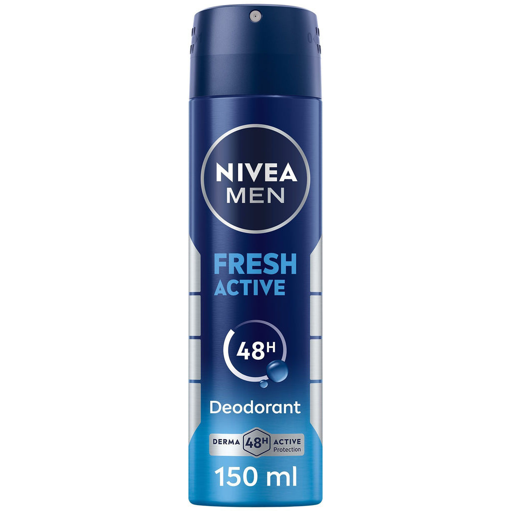 Nivea Men Fresh Active Anti-Perspirant Deodorant Spray 150ml product image