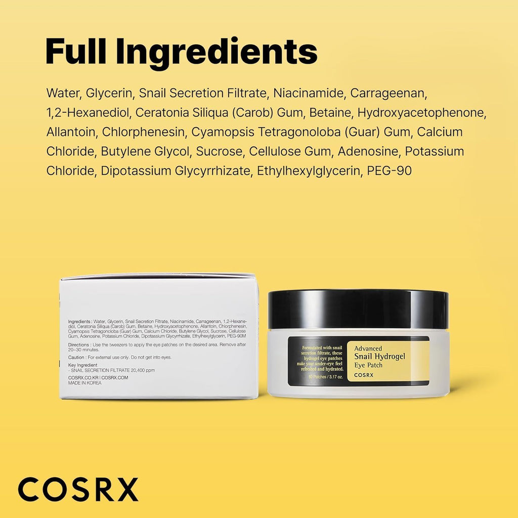 COSRX Advanced Snail Hydrogel Eye Patch, 60 Pieces product image 7