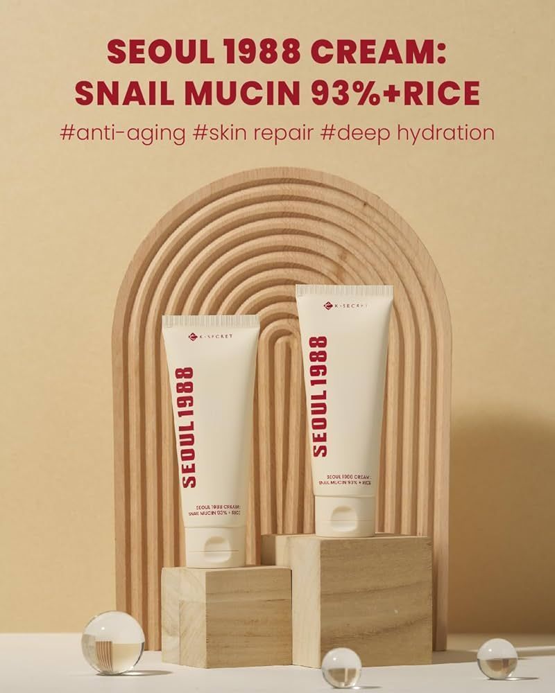 K-secret Seoul 1988 Snail Mucin 93% + Rice Cream, 100ml product image 2