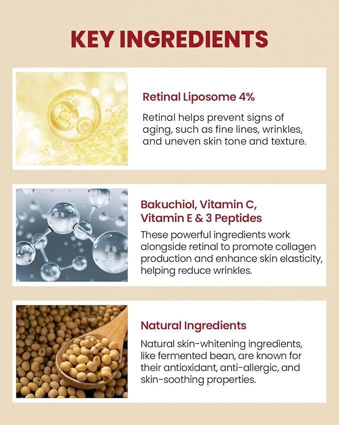 K-secret Seoul 1988 Retinal Liposome 4% + Fermented Bean Eye Cream, 30ml product image 5