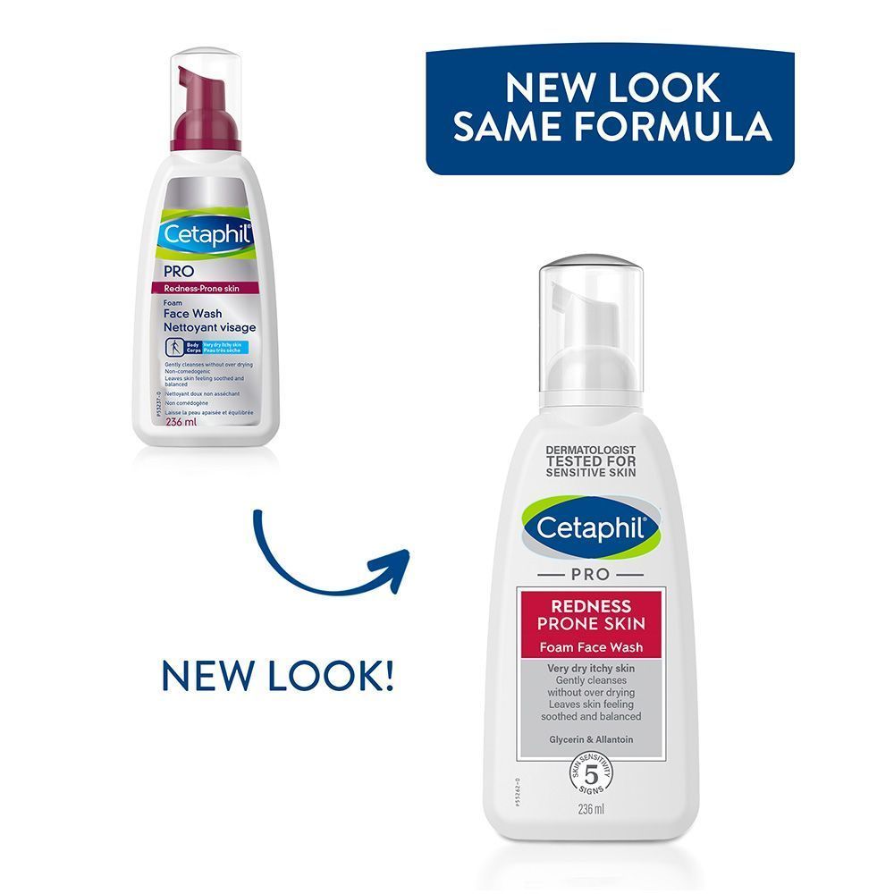 Cetaphil Pro Redness Prone Skin Foaming Face Wash 236 ml product image
