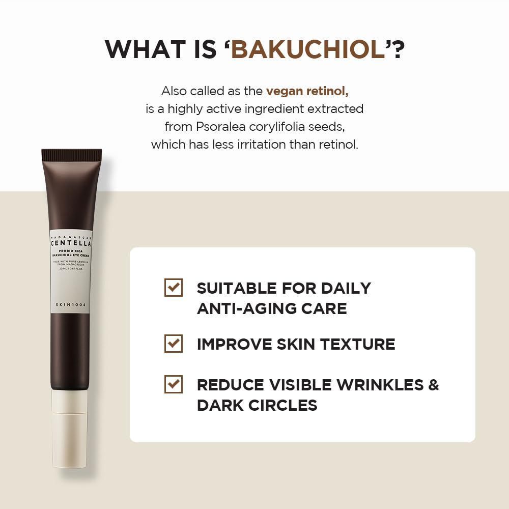 Skin1004 Madagascar Probio-Cica Bakuchiol Eye Cream, 20ml product image 12