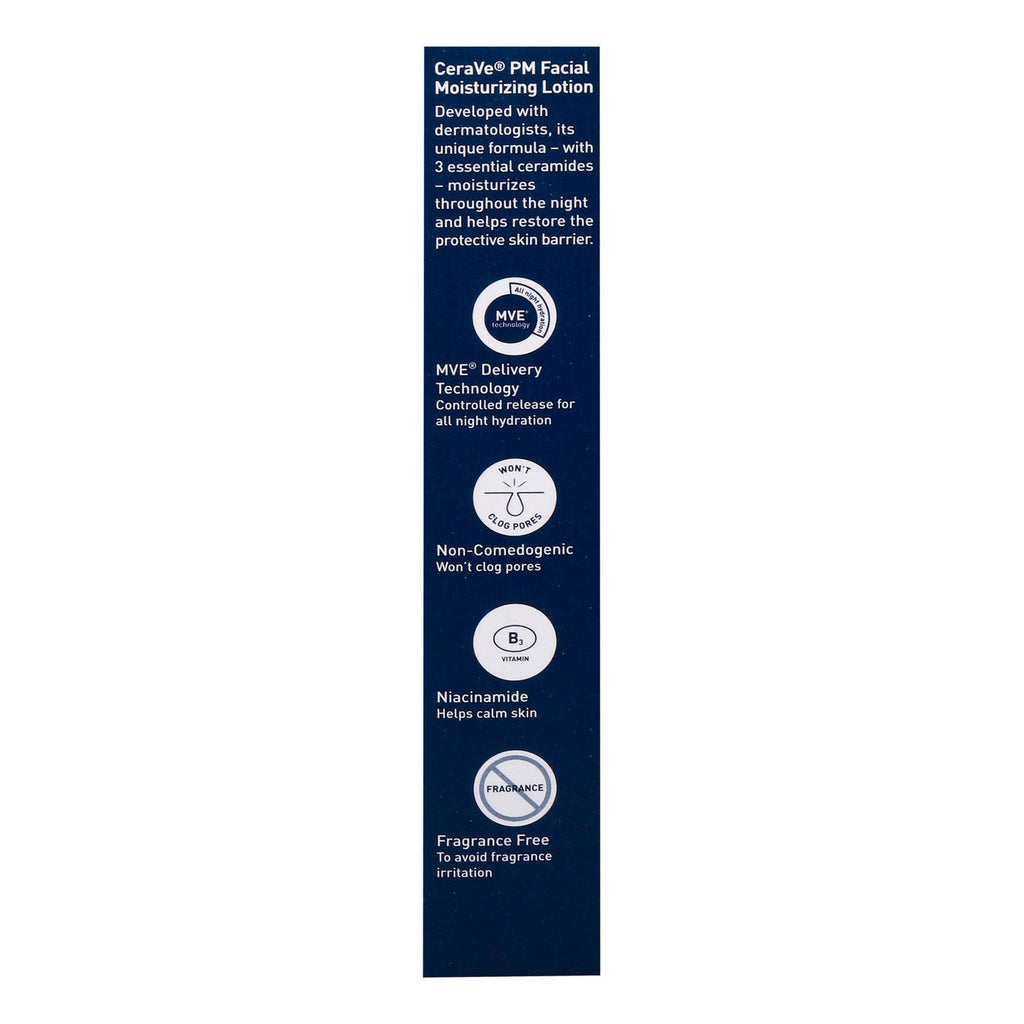 CeraVe Facial Moisturizing Lotion PM Ultra Lightweight, 89ml product image 4
