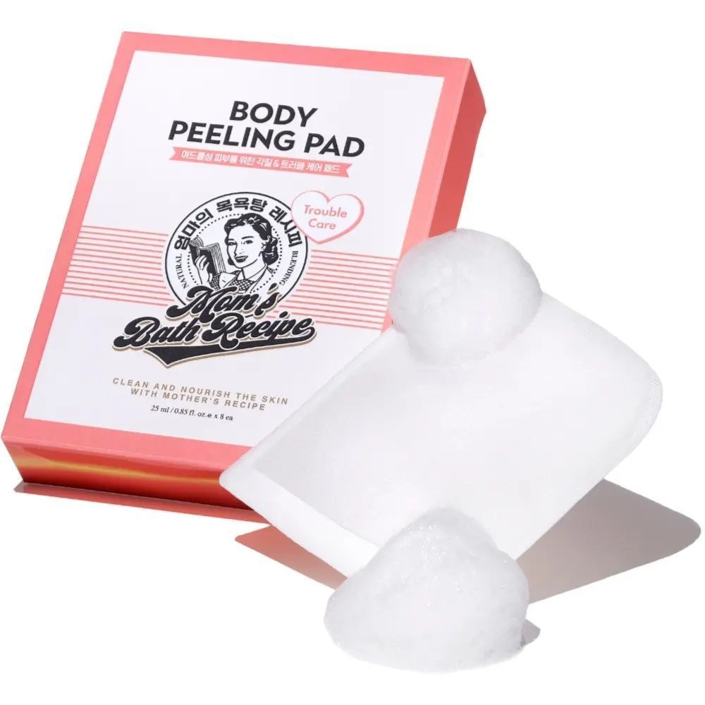 Mom's Bath Recipe Trouble Care Exfoliating Pad product image