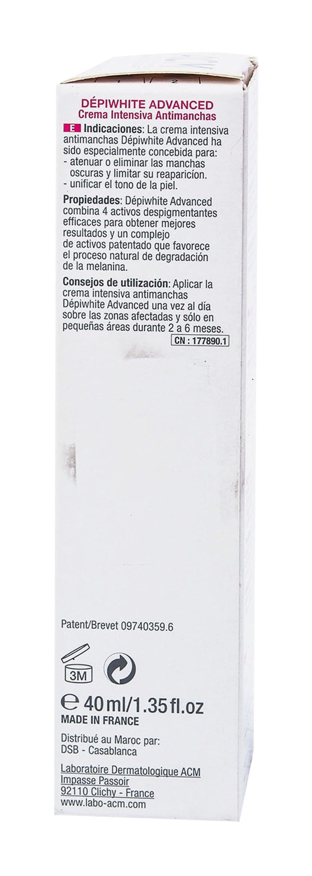 ACM Depiwhite Advanced Intensive Anti-Brown Spot Cream, 40ml product image 2