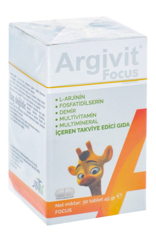 Argivit Focus Multivitamin & Multimineral Supplement, 30 Tablets product image